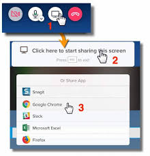 It lets you set up meetings and share screens with customers and prospects. Screen Sharing On The Desktop App 2 X