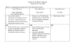 World Lit 10 Q3 Week 3 Composition And Cry The Beloved