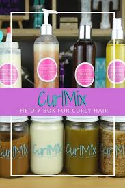 Curlmix The Diy Box For Curly Hair Our Diy Recipes Range From Shampoo Conditioner Curly Hair Styles Diy Hair Conditioner Deep Conditioner For Natural Hair