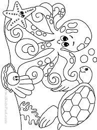 These pumpkin coloring pages are great for halloween, fall, and thanksgiving. Ocean Scene Coloring Page Coloring Home