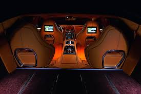 Hd Wallpaper Aston Martin Rapide Interior Leather Backlight Supercar Wallpaper Flare