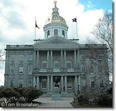 The most famous town in the us named concord is in massachusetts. New Hampshire State House Capitol Concord New Hampshire