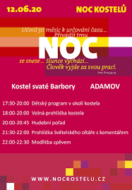 Kázání při zahájení noci kostelů v brně, církev bratrská, kounicova 28. Noc Kostelu 2020 Mesto Adamov