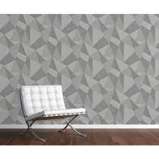 This sumptuous room has no brights in sight, but is none the less for it. Milano 8 Large Fractal Wallpaper Mid Grey Diy Wallpaper B M Grey Wallpaper Decor Beige Wallpaper