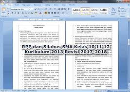 Alokasi waktu ditentukan sesuai dengan keperluan untuk pencapaian kd dan beban belajar dengan mempertimbangkan jumlah jam pelajaran yang tersedia dalam silabus dan kd yang harus dicapai Rpp Dan Silabus Sma Kelas 10 11 12 K13 Revisi 2017 2018 Sma Belajar Sekolah