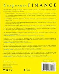 This association also confers the certified corporate financial planning analysis professional (fp&a) credential to those who have a bachelor's degree or. Corporate Finance Theory And Practice By Vernimmen Pierre Quiry Pascal Dallocchio Maurizio Le Fur Yann Salvi Antonio Amazon Ae