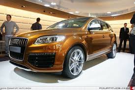 2009 Frankfurt Auto Show Audi Perspective Audi Q7 Audi Audi 2017