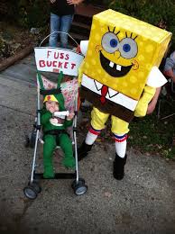 Sponge Bob And Plankton Crafty Projects Spongebob Halloween