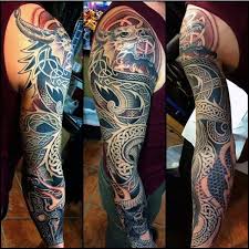 Tattoo sleeves basically refer to those tattoo designs that are usually large in size or cover a. Top 43 Celtic Sleeve Tattoo Ideas 2021 Inspiration Guide