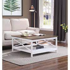 Some affordable selections feature drawers, shelves, and lift tops so you can have access to as much storage space as possible. Convenience Concepts Oxford 36 Square Coffee Table Walmart Com In 2021 Coffee Table Coffee Table Square White Coffee Table Living Room