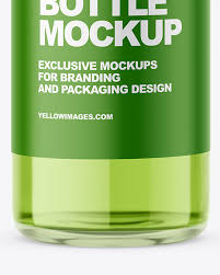 The mockup contains different boxes and jars each of which can be customized. Glass Medical Bottle With Cork Mockup In Bottle Mockups On Yellow Images Object Mockups