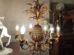 Antike Ananas Pineapple Maison Charles Lampe Lampen Antik