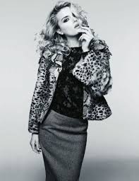Lily Donaldson Models Carine Roitfeld X Uniqlo In Madame Figaro
