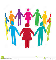 Circle Of Colourful People Colourful People Holding Hands In A Circle Sponsored Advertisement Sponsor Vector Graphics Design Circle People Holding Hands