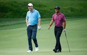 Tiger Woods Gets Compliment On His Swing From Jack Nicklaus During Practice Round At Muirfield Village