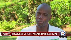 Haitian president jovenel moise was assassinated during an attack on his home, the country's interim prime minister announced wednesday. Suc2kqnzhyeqmm