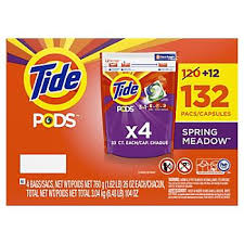 Tide pods + downy free is a dermatologist recommended sensitive skin laundry detergent that provides you with tough stain removal while being gentle on your tide pods free, liquid laundry detergent pacs, recognized by national eczema association and national psoriasis foundation, 73 ct. Tide Pods Laundry Detergent Pacs Spring Meadow Bjs Wholesale Club