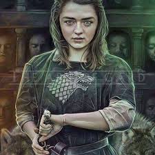 Erfahren sie mehr über unsere verwendung von cookies und informationen. Arya Stark And Nymeria By Theartofgard Arte Game Of Thrones Fogo E Gelo Desenho De Rosto Realista