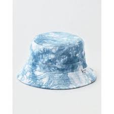 Mu Ka Blue Tie Dye Bucket Hat Tie Dye Bucket Hat Blue Tie Dye Tie Dye Hat