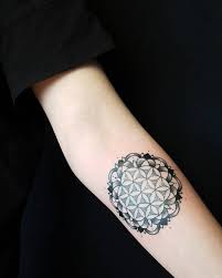Pics Of My Favorite Geometric Tattoos Flower Of Life Tattoo Geometric Tattoo Pattern Tattoo