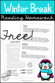 Winter Break Reading Homework Free Reading Homework Winter Break Winter Break Quotes