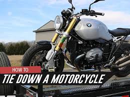 Think about your tiedown points. How To Tie Down A Motorcycle Strapping Down And Securing Your Ride