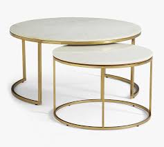Delaney Round Marble Nesting Coffee Tables In 2020 Nesting Coffee Tables Round Nesting Coffee Tables Marble Round Coffee Table