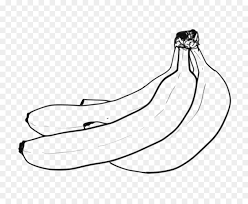 Body clip art hitam putih. Banana Clipart Black And White Png Download 958 784 Free Transparent Banana Png Download Cleanpng Kisspng