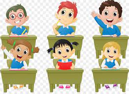 criancas student cartoon classroom lessons teacher cartoon