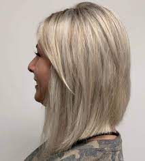 For those women who are not confident about carrying a bold hairstyle, it is better to opt for something medium length blonde layered hairstyle. 22 Best Haircuts For Women Over 50 With Thick Hair