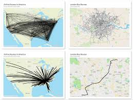 Tableautiptuesday How To Create Routes With The Makepoint And Makeline Functions Data Visualization Route Map Vector