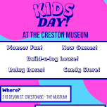 Kids Day – At the Creston Museum!