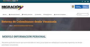 Скачать migración colombia apk 1.1.1 для андроид. Colombianos En Venezuela Migracion Colombia Activo Plan Para Retorno