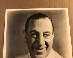 Hugh Herbert Excellent Very Rare Very Early Autographed 8/10 Photo 30s  Black Cat