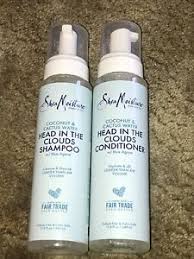 Shampoing coco & eau de cactus shea moisture. Shea Moisture Coconut Cactus Water Head In The Clouds Shampoo Conditioner 764302190516 Ebay
