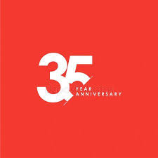 35 years anniversary vector template design illustration stock vector affiliate anniversary vector years illustration ad 記念ロゴ ロゴ