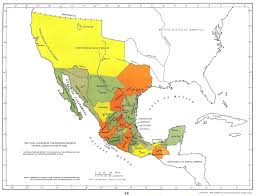 Mapa de méxico con nombres. Mapa De Mexico 1824 Mapa De Mexico Historia De Mexico Politica De Mexico