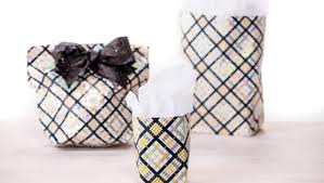 Start with enough paper to fully wrap your gift with a little extra room. Christmas Diy Wrapping Paper Gift Bag
