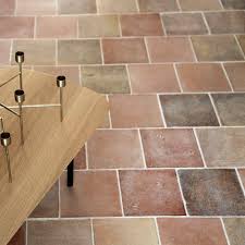 How to clean and seal terracotta floor tiles. Indoor Tile Antiquaire Hand Added Patina Terres Cuites De Raujolles For Floors Terracotta Rustic