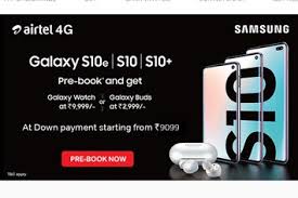 Verizon is offering a free $750 galaxy s10e when you order a s10 or s10 plus. Samsung Galaxy S10 Airtel Offering Pre Orders Bundle Plans With Upto 100gb Data