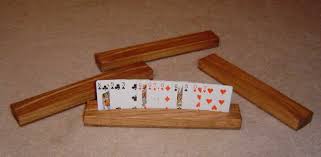 Wooden playing card holder for kids: Wooden Playing Card Holders Make Your Own Playing Card Holder Crafts Kids Wood