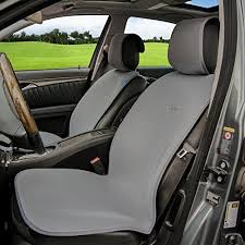 Sojoy Universal Four Season Fashionable Car Seat Cushion Cover For Front Of 2 Seats Gray You Can Find Mor Leather Car Seat Covers Car Seats Diy Seat Covers
