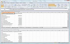 Comparing Two Excel 2007 Worksheets Side By Side For Dummies Excel Worksheets Compare