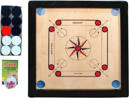 The game is very popular in south asia, and is known by various names in different languages. Rak Ranjay Small Carrom Board With Coins And Powder And Striker 50 8 Cm Carrom Board Buy Rak Ranjay Small Carrom Board With Coins And Powder And Striker 50 8 Cm Carrom Board