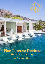 Fine Polished Concrete Furniture Concrete Pool Lounge Chairs No Plastic Here Only Quality Concrete Furniture Pool Lounge Pool