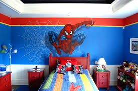 25 Stunning Boy Bedroom Decorations With Marvel Theme Ideas Boys Bedroom Decor Marvel Room Boys Bedroom Paint