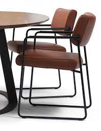 xooon duck eetkamerstoelen met zwart frame bruin eetkamerstoelen stoelen meubels