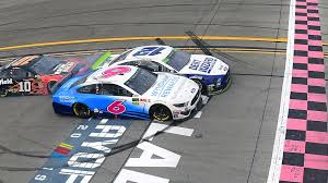 Who won talladega race today. Ryan Blaney Wins Cup Race At Talladega In Photo Finish Over Ryan Newman Nascar Talk Nbc Sports