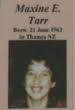Maxine Tarr (1960s-2010s)