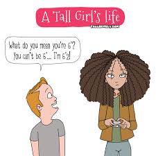 30 Comics Illustrating The Problems This Artist Has To Face Being A Tall Girl Demilked